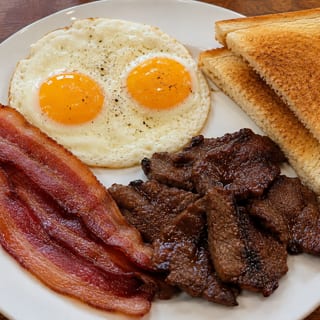 Set 4: 2 Eggs, 2 Bacon & Tapa