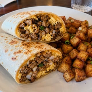 BB4: Sisig Breakfast Burrito