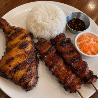 BF2: Chicken Inasal & Pork BBQ Meal